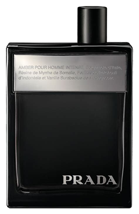 prada amber perfume homme|Prada pour homme intense.